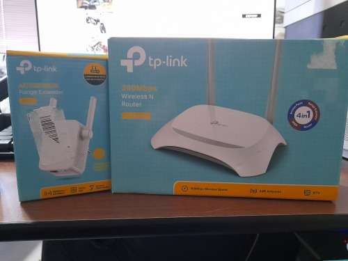 ***FREE FREIGHT FRIDAY**COMBO DEAL**NEW TP-LINK TL-WR840N WIRELESS ROUTER+NEW RANGE EXTENDER***