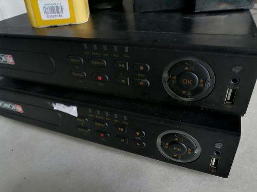 *BULK LOT OF ELECTRONICS*2 X PROVISION 16CH DVRS.2 X UPS BATTERIES,RUG GEAR RADIO,SPEAKERS*