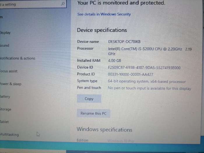 i5 DELL LATITUDE E7450 5TH GEN,4GB RAM,500GB HDD,BACKLIT KEYBOARD,BATTERY 100%,ORIGINAL CHARGER