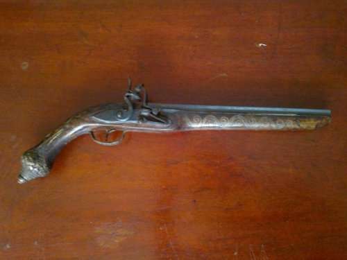 VINTAGE FLINTLOCK PISTOL