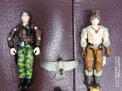 Vintage G.I.Joe Action Figures Lot Of 5, Hasbro 1980`s All In Very Good Condition