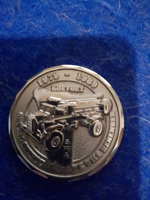 Koevoet 1979-1989 numbered medallion