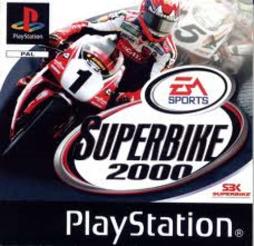 SUPERBIKE 2000 -  Playstation 1 PS1 game - Good condition !!!!!
