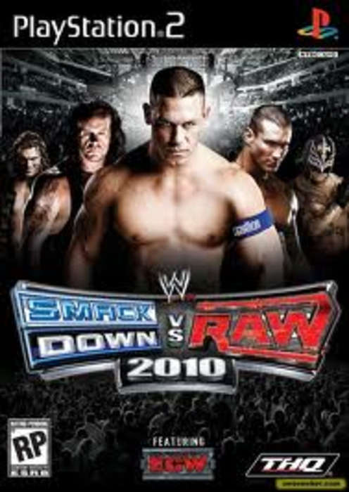SMACKDOWN VS RAW 2010 PLATINUM - PS2 PLAYSTATION 2 - GREAT CONDITION !!!!!