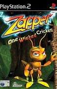 ZAPPER  ONE WICKED CRICKET    ( PS2 )   -  Good   condition !!!  -  SAME DAY SHIPPING  !!!