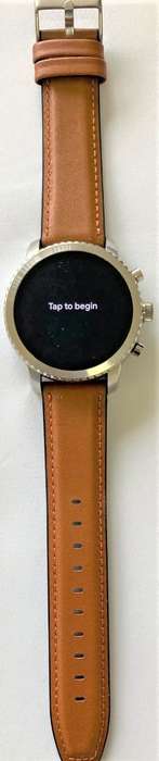 FOSSIL EXPLORIST GEN 3 SMART WATCH + NEW TAN LEATHER STRAP ORIGINAL BOX+CHARGER - MINT CONDITION !!!