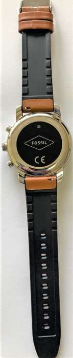 FOSSIL EXPLORIST GEN 3 SMART WATCH + NEW TAN LEATHER STRAP ORIGINAL BOX+CHARGER - MINT CONDITION !!!