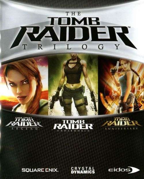 THE TOMB RAIDER TRILOGY CLASSICS HD   (PS3)  -  Good condition !!  -    SAME DAY SHIPPING   !!!