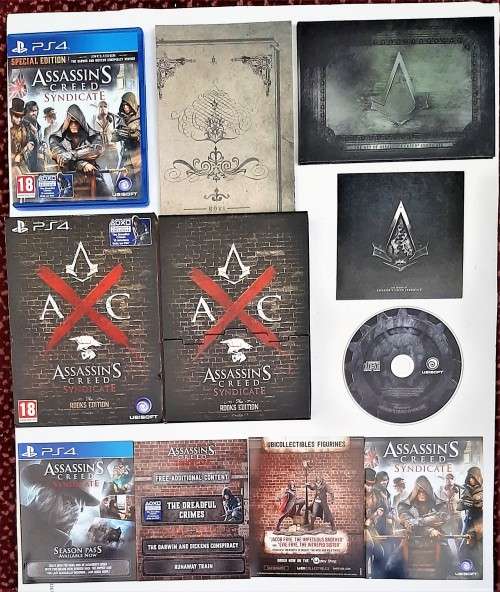 ASSASSINS CREED SYNDICATE THE ROOKS EDITION    (PS4)   -  Good condition !!! -  SAME DAY SHIPPING