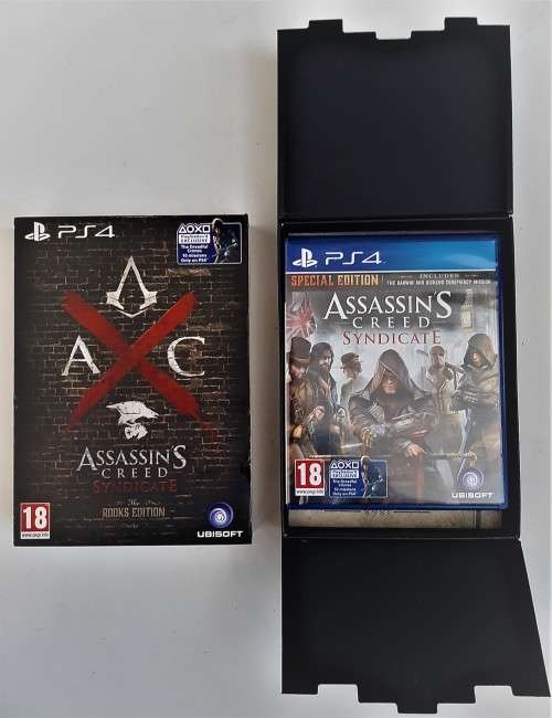 ASSASSINS CREED SYNDICATE THE ROOKS EDITION    (PS4)   -  Good condition !!! -  SAME DAY SHIPPING