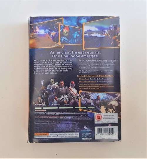 MASS EFFECT LIMITED COLLECTORS EDITION  ( Xbox 360 )  - Good condition !!!!