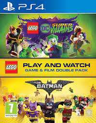 Lego  Dc Super Villians Game & Film Double Pack PS4
