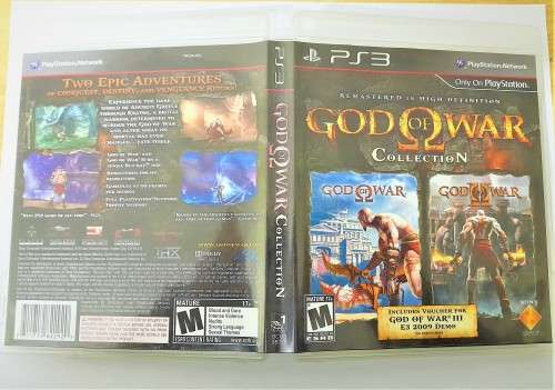 GOD OF WAR COLLECTION   (PS3)   -    Good condition !!!   -  SAME DAY SHIPPING -  NTSC