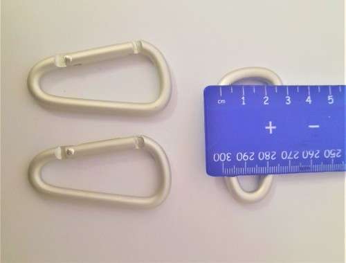 Aluminium Carabiner  ( pack of 20 )