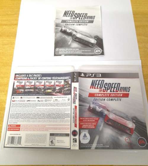 NEED FOR SPEED RIVALS COMPLETE EDITION    ( PS3)  -   Good condition !!!  - NTSC GAME