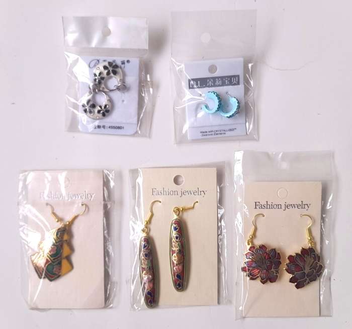 5 Piece Set Women Earrings