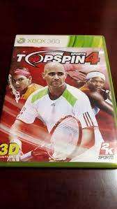 TOPSPIN 4   ( XBOX 360 )    -  Good condition !!!   -    SAME DAY SHIPPING !!!