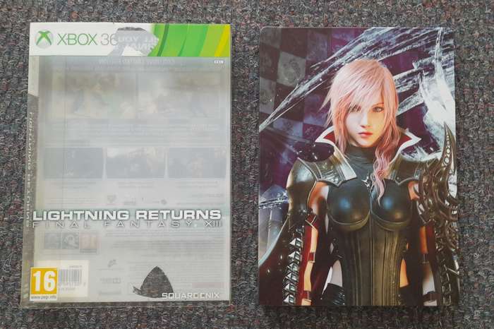 Final Fantasy XIII Lightning Returns Steel Book     Xbox 360