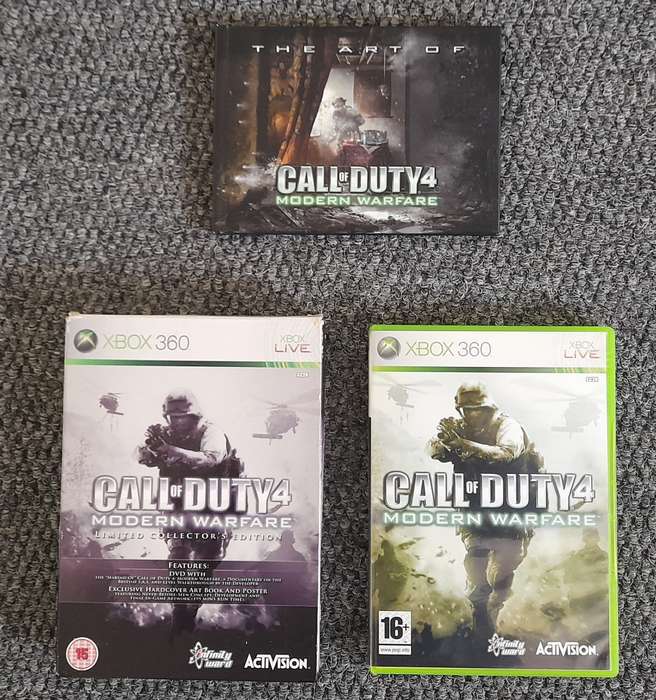 Call of Duty 4 Modern Warfare Limited Collectors Edition Xbox 360