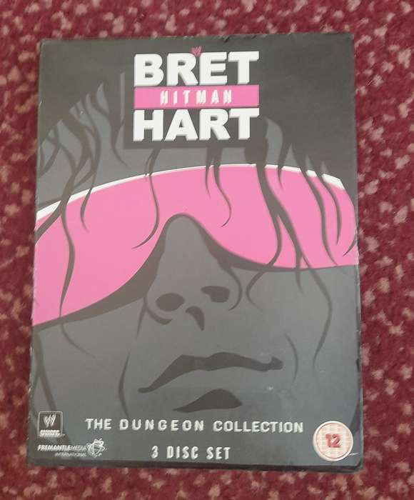 BRET HITMAN HART -  THE DUNGEON COLLECTION     DVD   -    Good condition !!!  -  SAME DAY SHIPPING