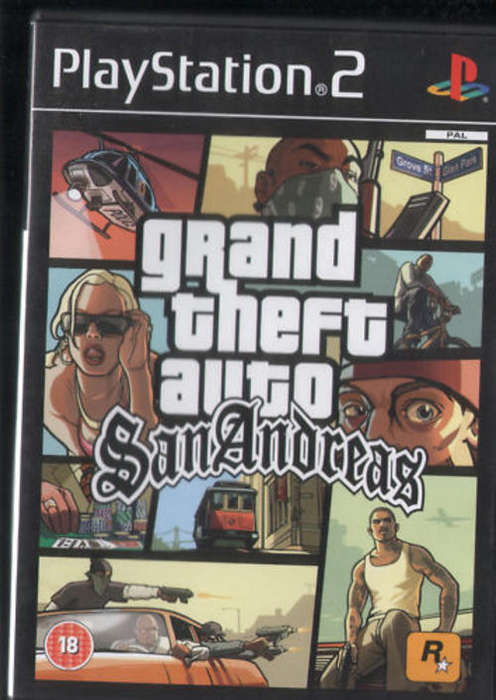 GRAND THEFT AUTO SAN ANDREAS GTA PS2 PLAYSTATION 2 game Bid to win!!