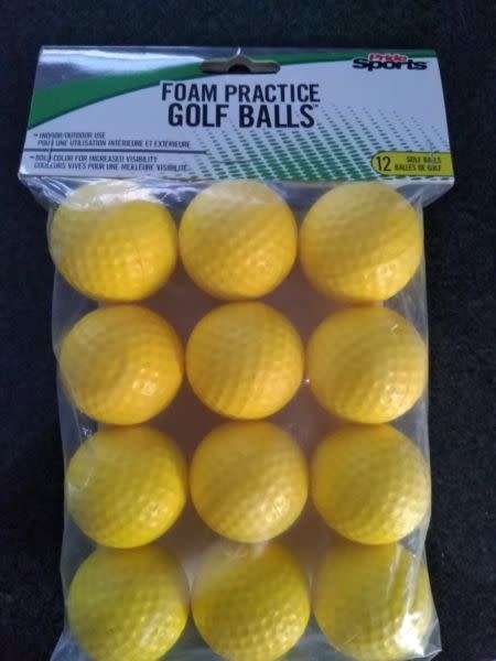 Foam Practice Golf Balls