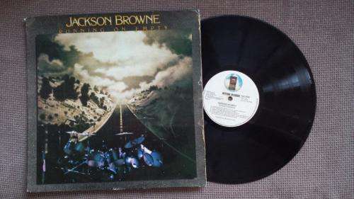 Jackson Brown - Running On Empty - Vinyl LP record - Asylum Records - 1977