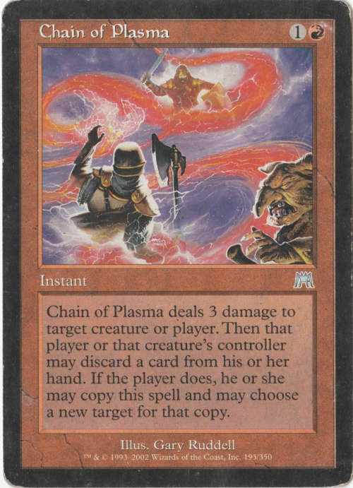 Magic the Gathering - Chain of Plasma (Uncommon)