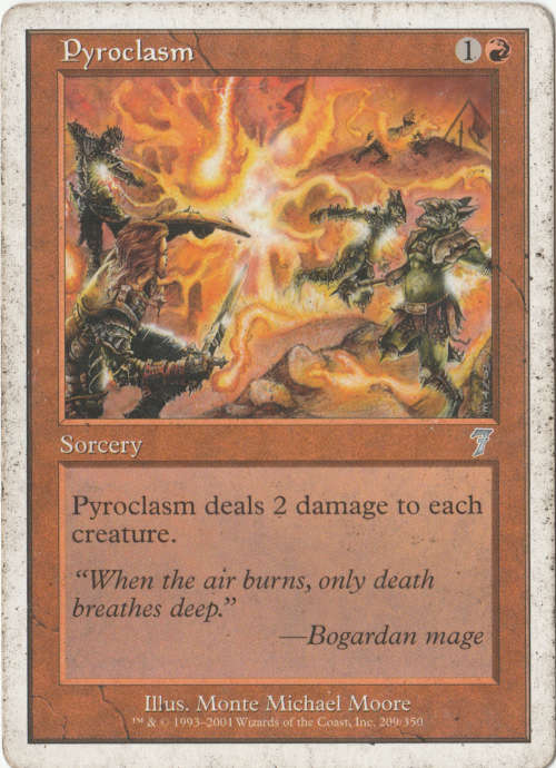 Magic the Gathering - Pyroclasm (Uncommon)