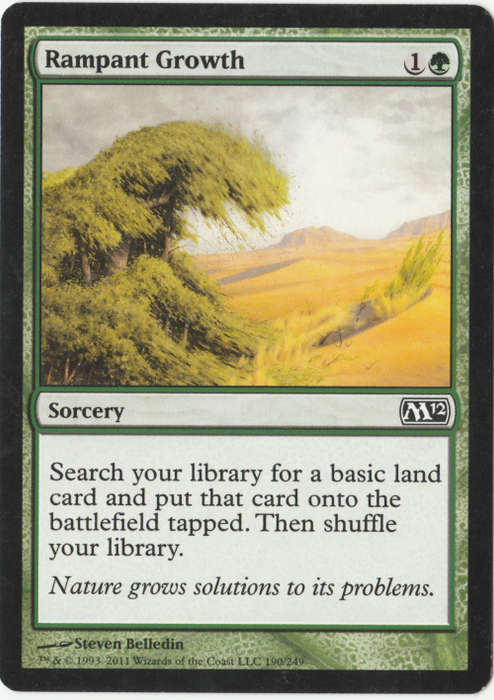 Magic the Gathering - Rampant Growth