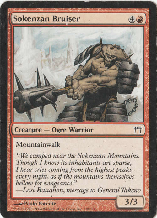 Magic the Gathering - Sokenzan Bruiser