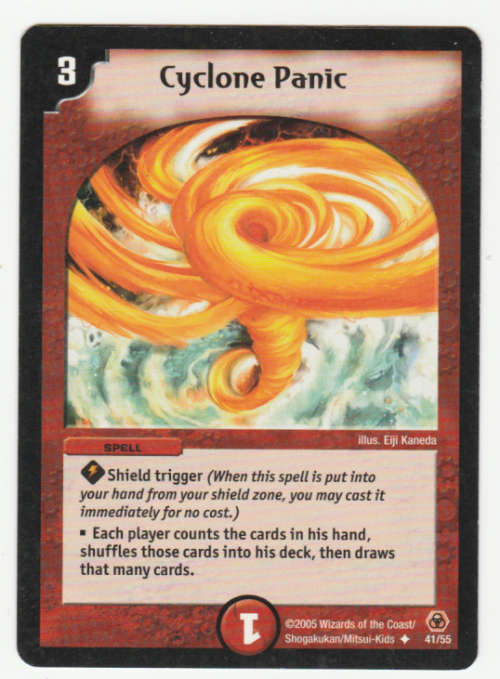 Duel Masters - Cyclone Panic - Spell (Uncommon)