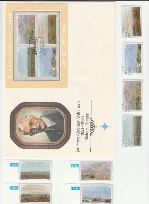 RSA 1978 Official FDC S2 1978: Jan Ernest Abraham Volschenk