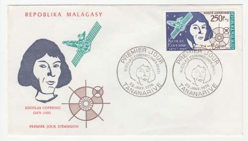 1974 Madagascar Premier Jour - Air Madagascar FDC