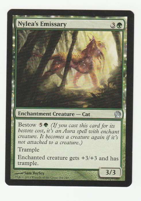 Magic the Gathering 2013 (NM) - Nylea`s Emissary - Uncommon - Theros