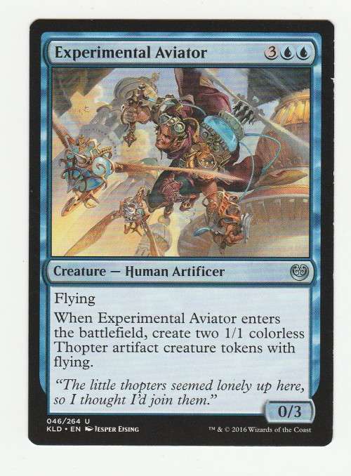 Magic the Gathering 2016 - Experimental Aviator - Uncommon - Kaladesh