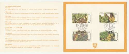 1980 Venda Banana Cultivation FDC 1.4 & Collectors Sheet 1.4a