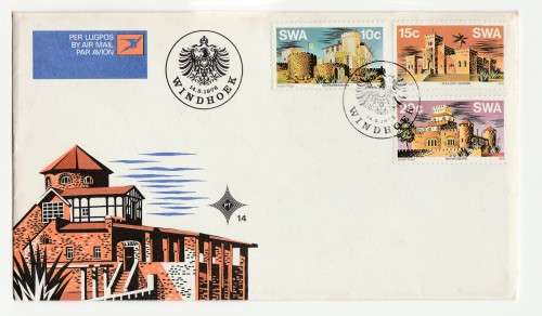 1976 South-West Africa Castles is South West Africa FDC 14