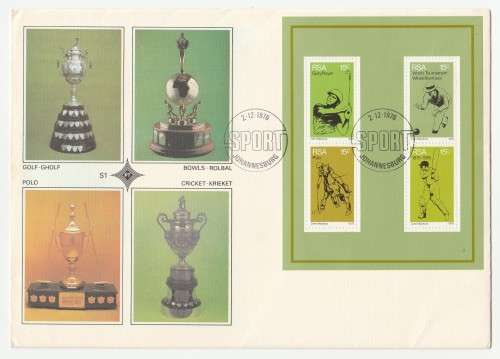 1976 RSA Sport in South Africa Set