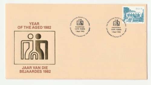 1982 RSA Year of the Aged Commemorative Cover