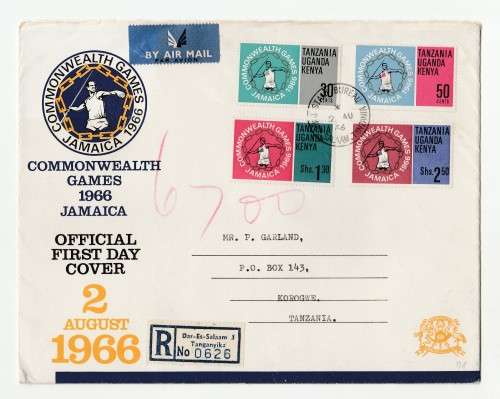 1966 Jamaica Commonwealth Games FDC