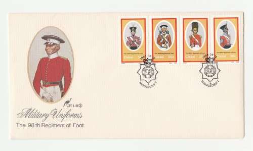 1986 Ciskei Military Uniforms 3rd set for the Series FDC 1.18 3