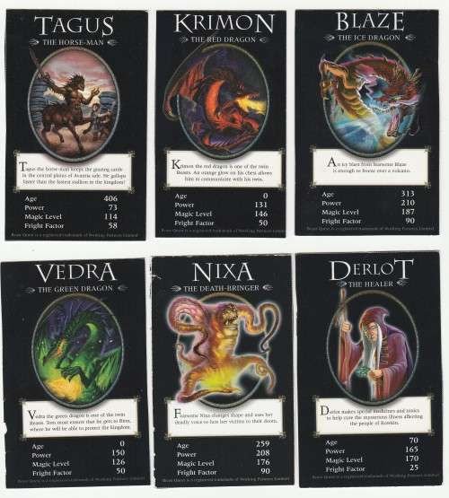 Beast Quest 20 Card Set