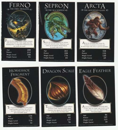 Beast Quest 20 Card Set