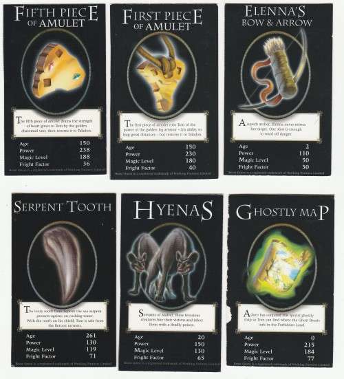 Beast Quest 20 Card Set