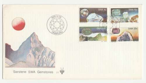 1979 South-West Africa Gemstones FDC 27