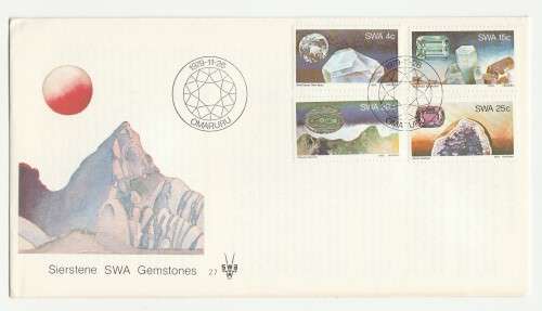 1979 South-West Africa Gemstones FDC 27