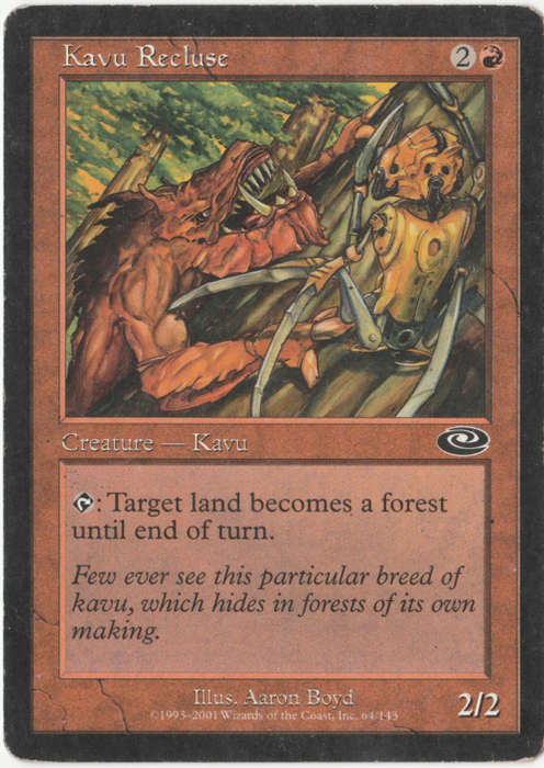Magic the Gathering - Kavu Recluse