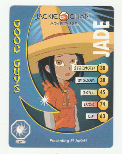 Jackie Chan Adventures - The Chan Clan - Jade 17 - Regular Card