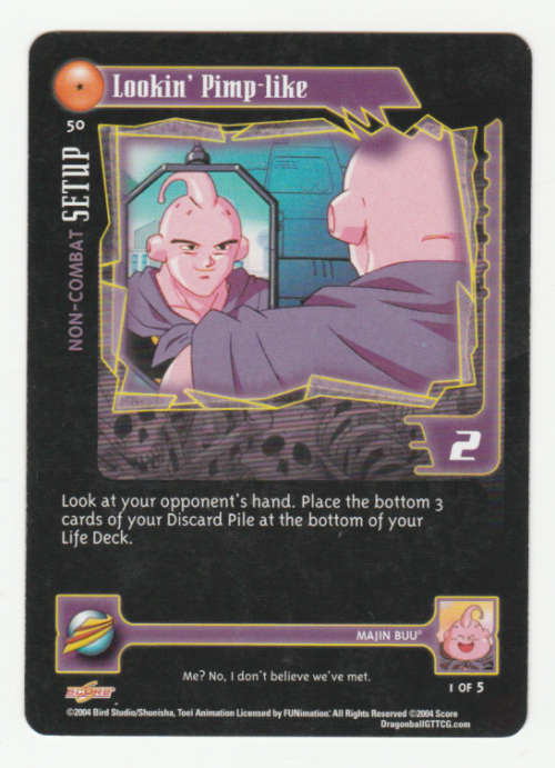 Dragon Ball GT - Majin Buu - Lookin' Pimp-like/Non-Combat Setup (1/5)